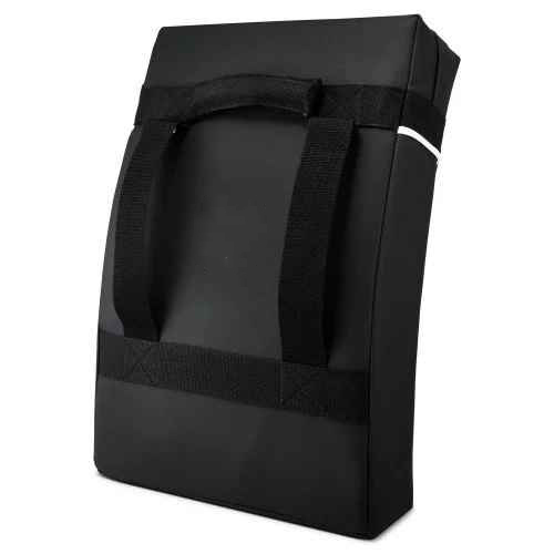 All-Black Compact Sloped Kick Shield with Wide Top Handle and Reinforced Lower Band